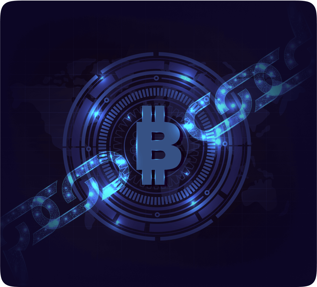 Phone with crypto icons